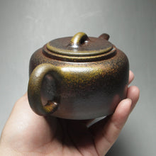 Load image into Gallery viewer, Wood Fired Handpicked TianQingNi Jinglan Yixing Teapot 柴烧天青泥井栏 175ml
