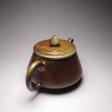 Load image into Gallery viewer, Dafengjiang Wood Kiln Fired Shipiao Nixing Teapot  大风江柴烧平盖石瓢 175ml