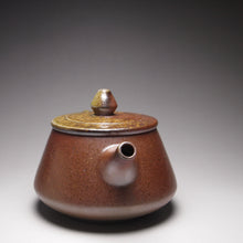 Load image into Gallery viewer, Dafengjiang Wood Kiln Fired Shipiao Nixing Teapot  大风江柴烧平盖石瓢 175ml