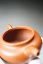 Load image into Gallery viewer, Fully Handmade Zhuni Fanggu Teapot by He Junjie 全手工何俊杰制极品朱泥仿古 180ml
