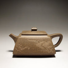 Load image into Gallery viewer, Fully Handmade Douqingni Changpiao Teapot 全手工吴余生豆青泥长瓢 180ml