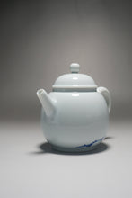 Load image into Gallery viewer, Qinghua Pine Tree Jingdezhen Porcelain Teapot 青花壶松树茶壶 185ml