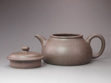 Load image into Gallery viewer, Fully Handmade Douqingni Huaiyin Yixing Teapot by Hu Manshan 胡漫山全手工豆青泥怀饮 190ml