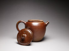 Load image into Gallery viewer, Wood Fired Tall Julunzhu Nixing Teapot Dark and Light 柴烧坭兴高巨轮珠 195ml