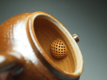 Load image into Gallery viewer, Wood Fired Tall Julunzhu Nixing Teapot Dark and Light 柴烧坭兴高巨轮珠 195ml