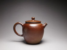 Load image into Gallery viewer, Wood Fired Tall Julunzhu Nixing Teapot Dark and Light 柴烧坭兴高巨轮珠 195ml