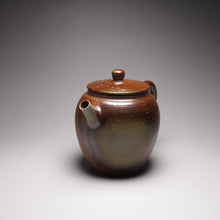 Load image into Gallery viewer, Wood Fired Tall Julunzhu Nixing Teapot Dark and Light 柴烧坭兴高巨轮珠 195ml
