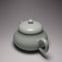 Load image into Gallery viewer, Ruyao Pear Teapot and Teacups Tea Set 汝窑一壶两杯套装