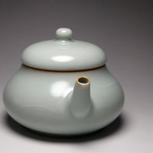 Load image into Gallery viewer, Ruyao Pear Teapot and Teacups Tea Set 汝窑一壶两杯套装