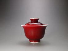 Load image into Gallery viewer, Langhong Porcelain Gaiwan 耕隐郎红盖碗