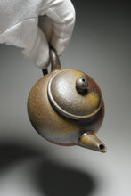 Load image into Gallery viewer, Wood Fired Handpicked TianQingNi Shuiping Yixing Teapot No. 2 柴烧天青泥水平壶 200ml