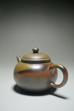 Load image into Gallery viewer, Wood Fired Handpicked TianQingNi Shuiping Yixing Teapot No. 3 柴烧天青泥水平壶 200ml