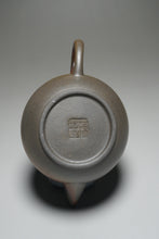 Load image into Gallery viewer, Wood Fired Handpicked TianQingNi Shuiping Yixing Teapot No. 3 柴烧天青泥水平壶 200ml