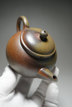 Load image into Gallery viewer, Wood Fired Handpicked TianQingNi Shuiping Yixing Teapot No. 3 柴烧天青泥水平壶 200ml