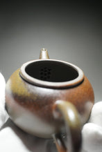 Load image into Gallery viewer, Wood Fired Handpicked TianQingNi Shuiping Yixing Teapot No. 3 柴烧天青泥水平壶 200ml