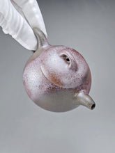 Load image into Gallery viewer, Wood Fired Lao Zini Mellon Yixing Teapot 柴烧老紫泥匏瓜 200m