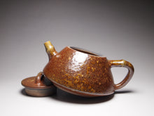 Load image into Gallery viewer, Wood Fired Shipiao Nixing Teapot by Li Wenxin 柴烧坭兴石瓢 200ml