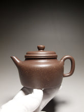 Load image into Gallery viewer, Fully Handmade Tianqingni Dezhong Yixing Teapot 王凯丽天青泥剑流德钟 200ml