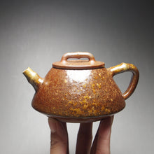 Load image into Gallery viewer, Wood Fired Shipiao Nixing Teapot by Li Wenxin 柴烧坭兴石瓢 200ml