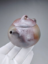 Load image into Gallery viewer, Wood Fired Lao Zini Mellon Yixing Teapot 柴烧老紫泥匏瓜 200m