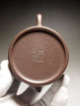 Load image into Gallery viewer, Fully Handmade Tianqingni Dezhong Yixing Teapot 王凯丽天青泥剑流德钟 200ml