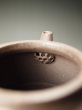 Load image into Gallery viewer, Fully Handmade Tianqingni Dezhong Yixing Teapot 王凯丽天青泥剑流德钟 200ml