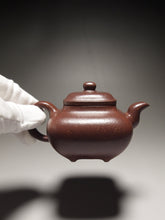 Load image into Gallery viewer, Fully Handmade Ziyujinsha Chuanlu Yixing Teapot 全手工谢乾制紫玉金砂传炉 200ml
