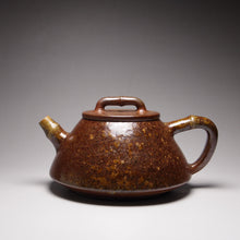 Load image into Gallery viewer, Wood Fired Shipiao Nixing Teapot by Li Wenxin 柴烧坭兴石瓢 200ml
