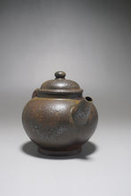 Load image into Gallery viewer, Wood Fired Lao Zini Round Julunzhu Yixing Teapot 柴烧紫泥巨轮珠 200ml