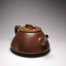 Load image into Gallery viewer, Wood Fired Shipiao Nixing Teapot by Li Wenxin 柴烧坭兴石瓢 200ml