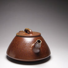 Load image into Gallery viewer, Wood Fired Shipiao Nixing Teapot by Li Wenxin 柴烧坭兴石瓢 200ml