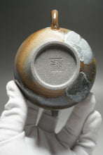 Load image into Gallery viewer, Wood Fired Lipini with Carving Yixing Teapot 柴烧梨皮段泥合欢带刻字 220ml