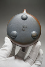 Load image into Gallery viewer, Wood Fired Lao Zini Shipiao Yixing Teapot 柴烧老紫泥平盖石瓢 220ml