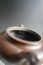 Load image into Gallery viewer, Wood Fired Handpicked TianQingNi Fanggu Yixing Teapot 柴烧天青泥仿古 230ml