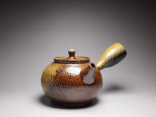 Load image into Gallery viewer, Wood Fired Side Handle Nixing Teapot by Li Wenxin 李文新柴烧侧把壶 235ml