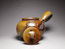 Load image into Gallery viewer, Wood Fired Side Handle Nixing Teapot by Li Wenxin 李文新柴烧侧把壶 235ml