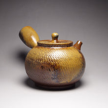 Load image into Gallery viewer, Wood Fired Side Handle Nixing Teapot by Li Wenxin 李文新柴烧侧把壶 235ml
