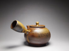 Load image into Gallery viewer, Wood Fired Side Handle Nixing Teapot by Li Wenxin 李文新柴烧侧把壶 235ml