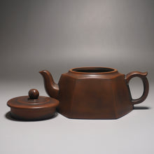 Load image into Gallery viewer, 240ml Hexagon Nixing Teapot by Huang Fu Sheng 黄富盛泥兴壶