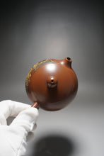 Load image into Gallery viewer, Xishi Nixing Teapot with Carving of Dragon by Ma Wuhong 马武宏雕龙西施坭兴壶 245ml