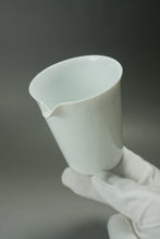Load image into Gallery viewer, Tianbai Porcelain Fair Cup 甜白釉陶瓷公道杯