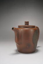 Load image into Gallery viewer, Nixing Tall Teapot Year of the Ox by Ma Wuhong 马武宏生肖浮雕牛财源广进 250ml