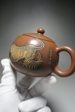 Load image into Gallery viewer, Nixing Teapot Year of the Tiger by Ma Wuhong 马武宏生肖浮雕虎 270ml