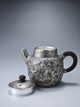 Load image into Gallery viewer, 999 Pure Silver Handmade Wabi-sabi Teapot 刹寂风银壶 165ml