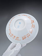 Load image into Gallery viewer, Youshengcai Jingdezhen Porcelain Tea Boat 般书人卷边盘 280ml