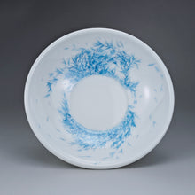 Load image into Gallery viewer, Youshengcai Jingdezhen Porcelain Tea Boat 般书人卷边盘 280ml