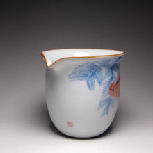 Load image into Gallery viewer, 280ml Hand Painted Goldfish Ruyao Fair Cup 汝窑单鱼公道杯
