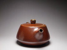 Load image into Gallery viewer, Wood Fired Pinggai Shipiao Nixing Teapot by Li Wenxin 柴烧坭兴石瓢 280ml