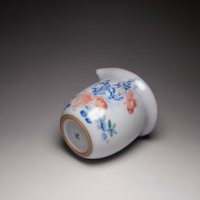 Load image into Gallery viewer, 280ml Hand Painted Double Fish Ruyao Fair Cup 汝窑双鱼公道杯