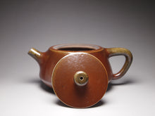 Load image into Gallery viewer, Wood Fired Pinggai Shipiao Nixing Teapot by Li Wenxin 柴烧坭兴石瓢 280ml